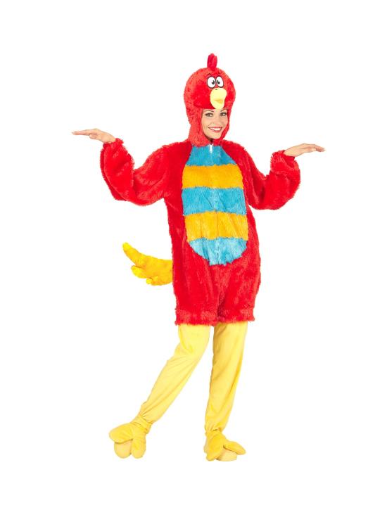 Fato de festa Red Bird para adulto