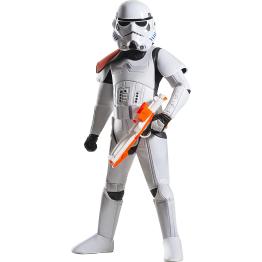 Fato de Stormtrooper platina para criança