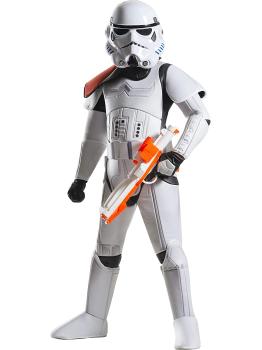 Fato de Stormtrooper platina para criança