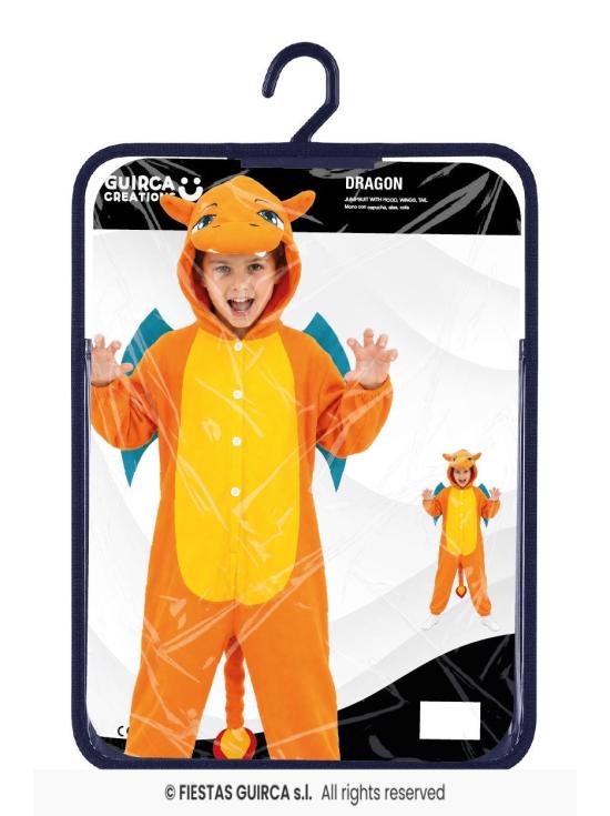 Fantasia infantil de Pokémon Charizard