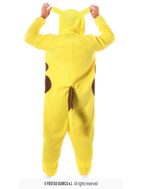 Fantasia adulta econômica Pokémon Pickachu
