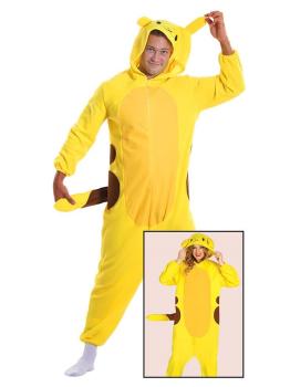 Fantasia adulta econômica Pokémon Pickachu