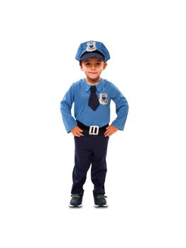 Fantasia de polícia infantil da cidade