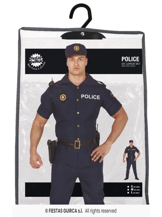 Fato de polícia municipal para adulto