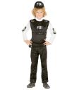 Disfraz Policía del FBI talla infantil
