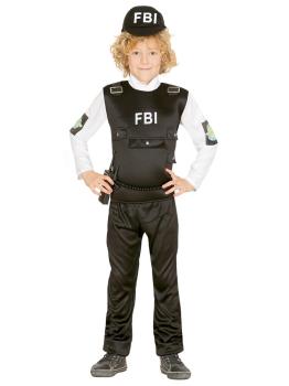 Disfraz Policía del FBI talla infantil