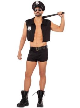 Fato de polícia sexy para menino