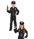 Fantasia de policial infantil unissex – Fantasia completa de carnaval para meninos e meninas