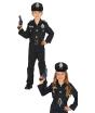 Fantasia de policial infantil unissex – Fantasia completa de carnaval para meninos e meninas