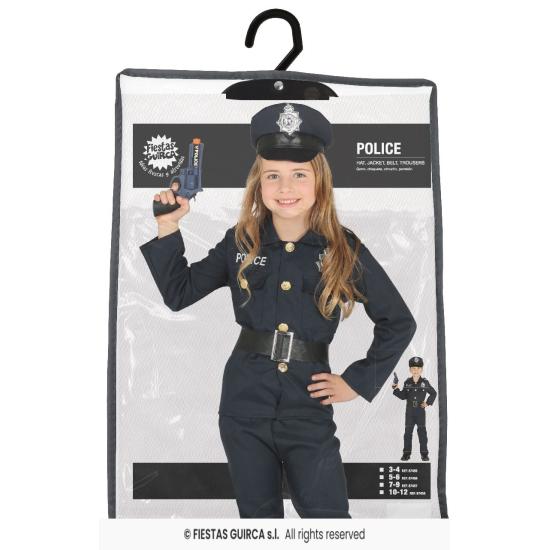 Fato policial infantil unissex Fato policial infantil unissex