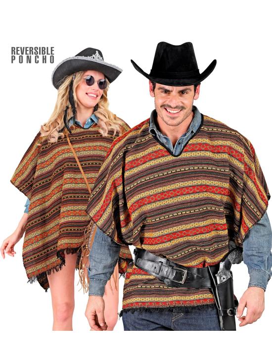 Fato de Poncho Reversível 100x75 cm