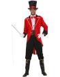 Traje de apresentador de circo ou domador tamanho adulto