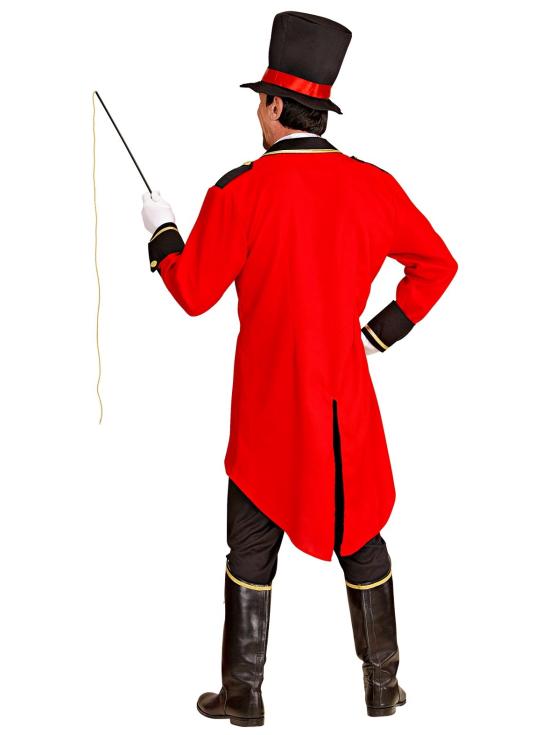 Traje de apresentador de circo ou domador tamanho adulto