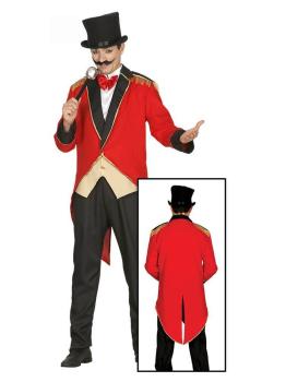 Fantasia de apresentador de circo para adulto