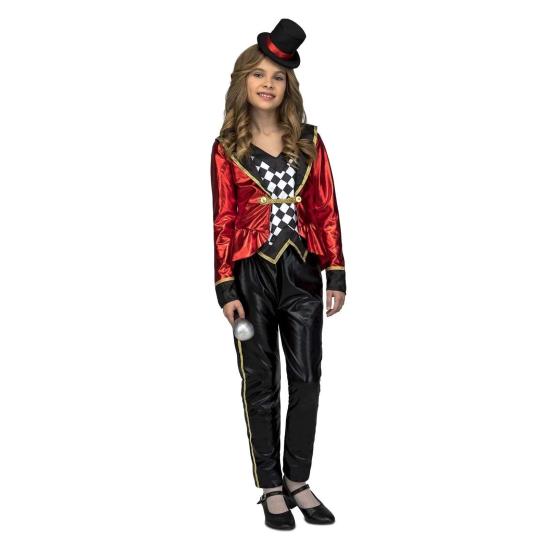 Fantasia de apresentadora de circo para menina Fantasia de apresentadora de circo para menina