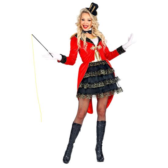 Fato de apresentador de circo sexy para adulto.