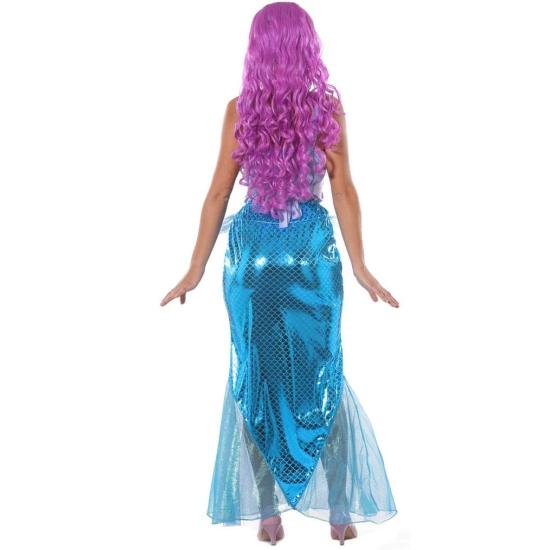 Fato de prima pequena sereia para menina