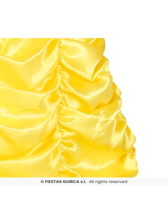Fato de Princesa Belle Amarela para Menina