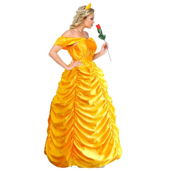 Fato de princesa Belle de luxo para adulto