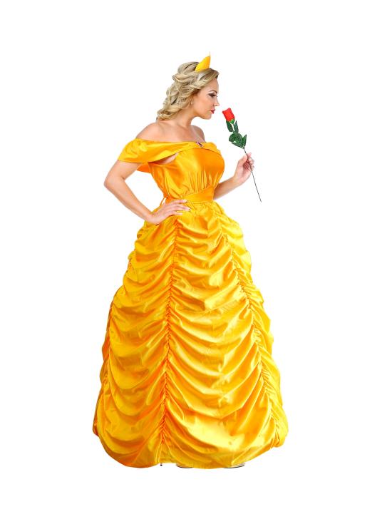 Fato de princesa Belle de luxo para adulto
