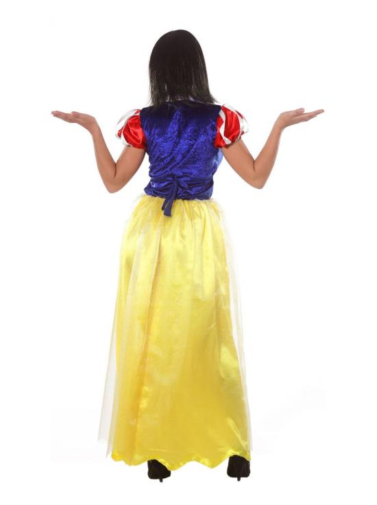 Fato de Princesa Branca de Neve adulto.
