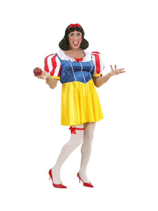 Fantasia de Princesa Travessa de Conto de Fadas para Homens Adultos