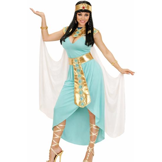 Fantasia Azul de Princesa Egípcia do Nilo para Mulheres