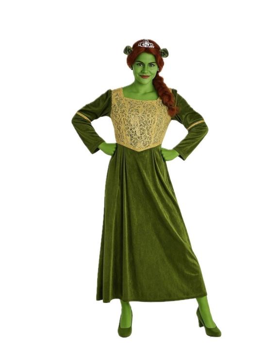 Fato de princesa medieval Fiona para adulto
