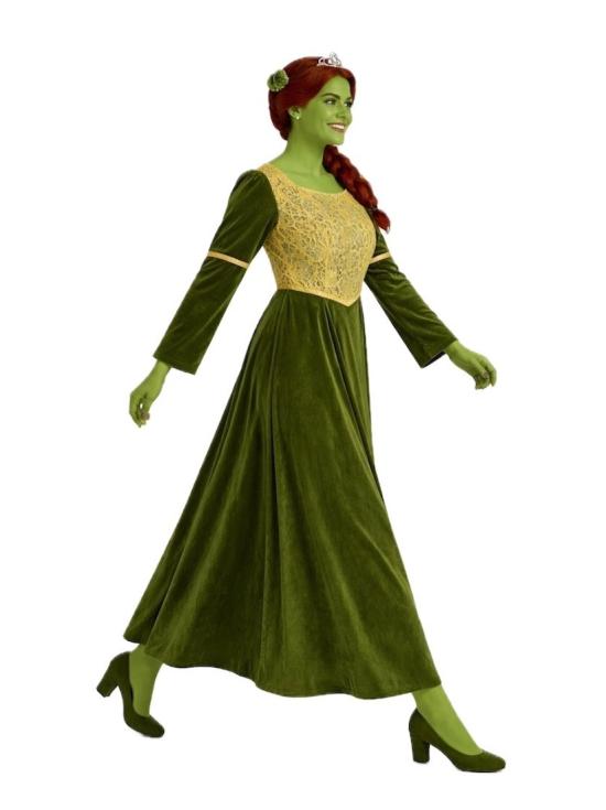 Fato de princesa medieval Fiona para adulto