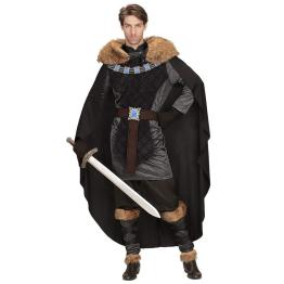 Fato de príncipe medieval John Snow para adulto