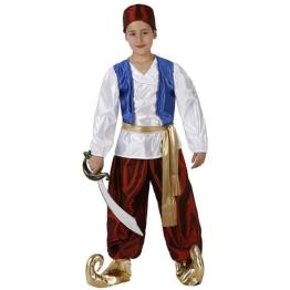 Fato de Aladdin árabe para criança