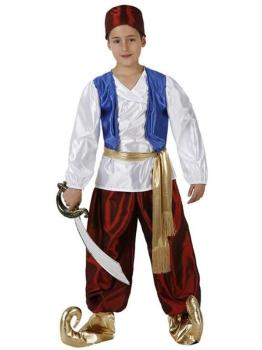 Fato de Aladdin árabe para criança