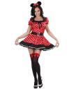 Fantasia de luxo da Minnie Mouse para adultos