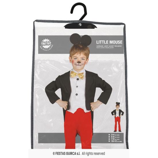 Fato de rato Mickel infantil