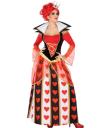 Fantasia de Rainha de Copas Alice Wonderland Woman