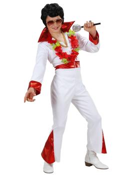 Fato de Rei do Rock Elvis para criança