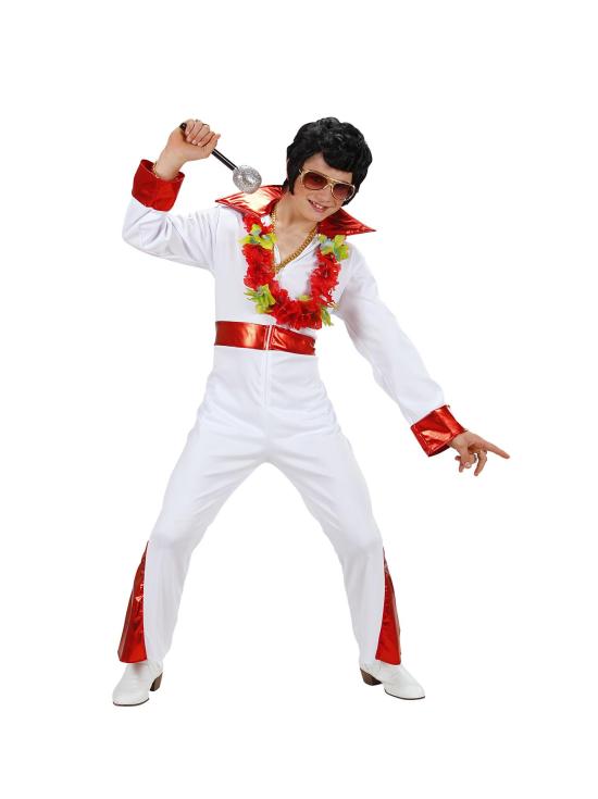 Fato de Rei do Rock Elvis para criança