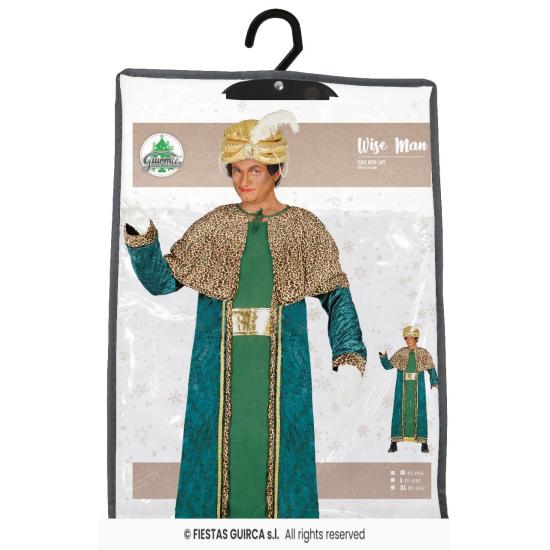 Fato económico de Rei Feiticeiro Baltasar para adulto
