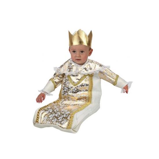 Fantasia de Rei Mago para bebê tamanho 1 a 6 meses