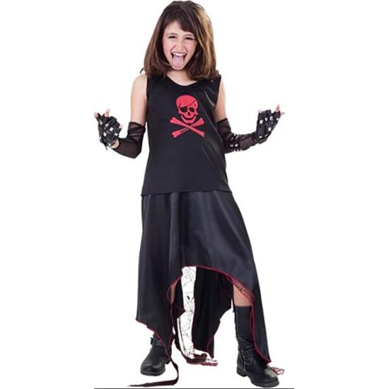 Fato de menina roqueira Fato de menina roqueira