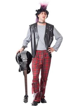 Traje de punk rocker