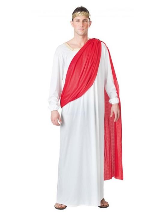Fato de imperador romano tamanho único