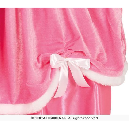 Fantasia de inverno da Bela Adormecida rosa para menina Fantasia de inverno da Bela Adormecida rosa para menina