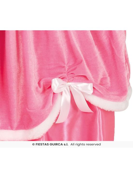Fantasia de inverno da Bela Adormecida rosa para menina