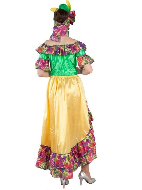 Fato de Rumbera espanhola para mulher