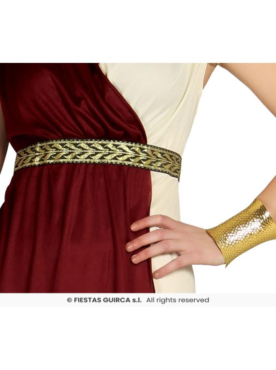 Traje Romano Feminino – Fantasia de Senadora Romana para Adultos para o Carnaval