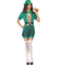 Fantasia sexy de Miss St. Patrick para mulheres