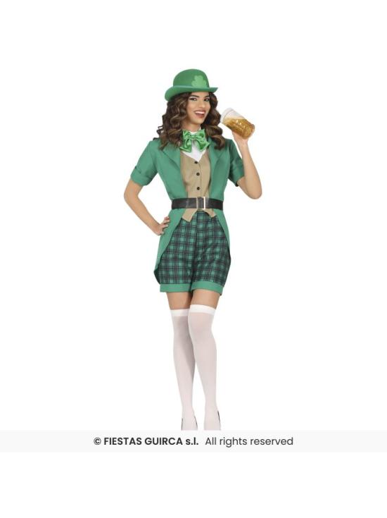 Fantasia sexy de Miss St. Patrick para mulheres
