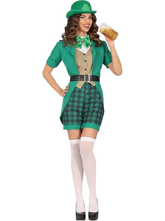 Fantasia sexy de Miss St. Patrick para mulheres