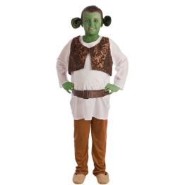 Fantasia infantil de ogro verde Shrek